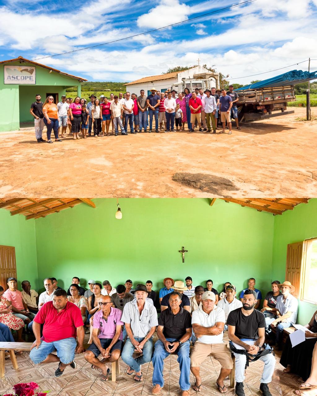 Prefeitura realiza extensão de rede de Água na Comunidade de Pedras